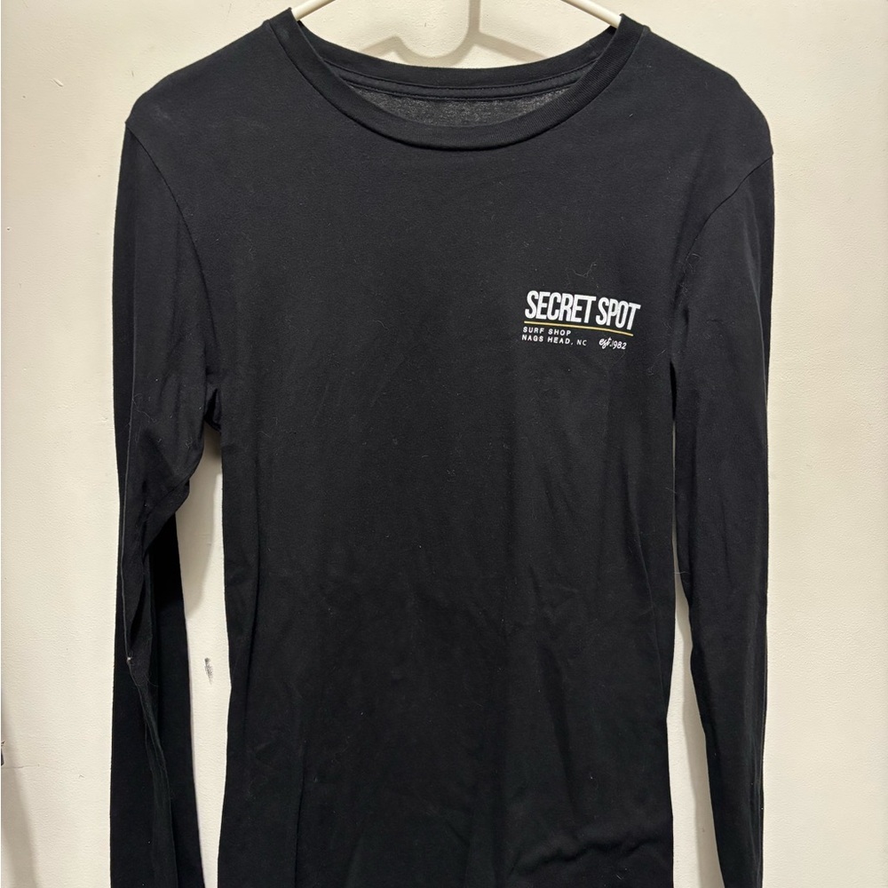 Men's Long Sleeve Tee - Black